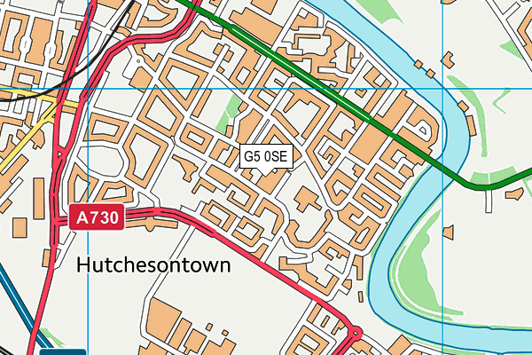 G5 0SE map - OS VectorMap District (Ordnance Survey)