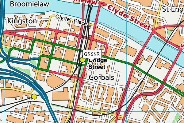 G5 9NR map - OS VectorMap District (Ordnance Survey)