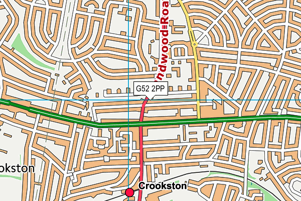 G52 2PP map - OS VectorMap District (Ordnance Survey)