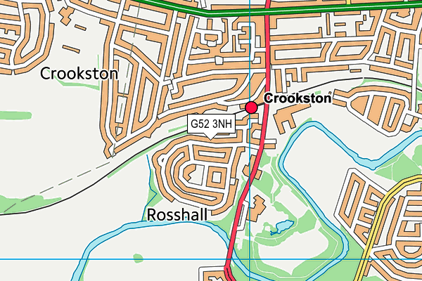 G52 3NH map - OS VectorMap District (Ordnance Survey)