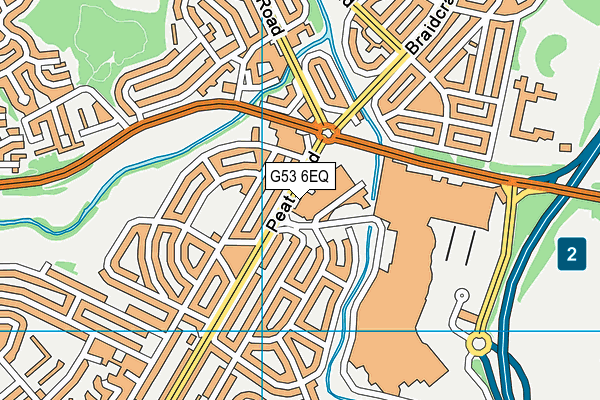 G53 6EQ map - OS VectorMap District (Ordnance Survey)