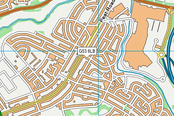 G53 6LB map - OS VectorMap District (Ordnance Survey)
