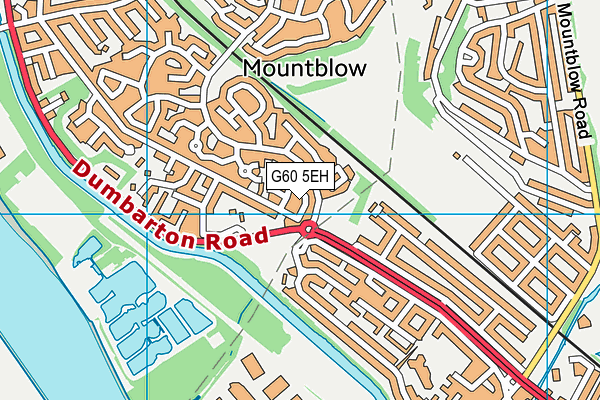 G60 5EH map - OS VectorMap District (Ordnance Survey)