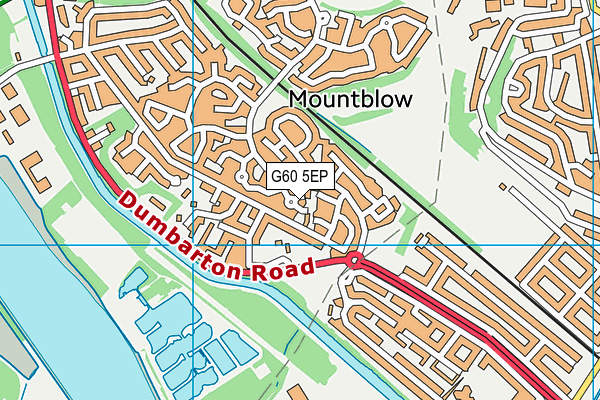 G60 5EP map - OS VectorMap District (Ordnance Survey)