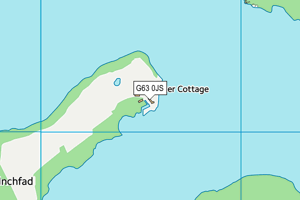 G63 0JS map - OS VectorMap District (Ordnance Survey)