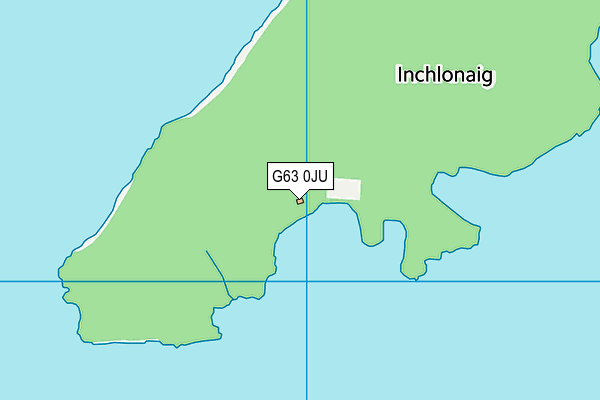 G63 0JU map - OS VectorMap District (Ordnance Survey)