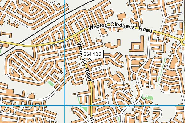 G64 1DG map - OS VectorMap District (Ordnance Survey)