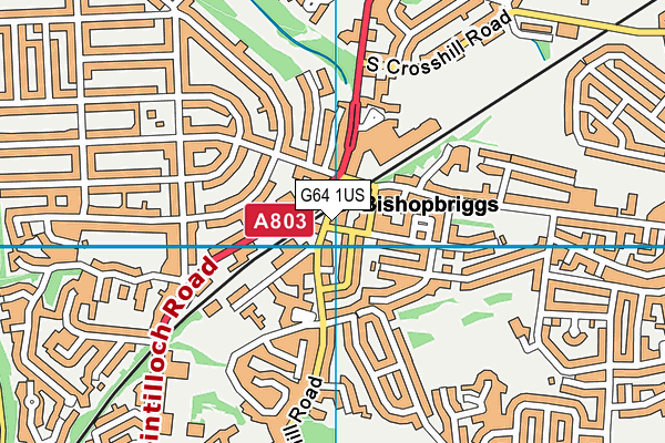 G64 1US map - OS VectorMap District (Ordnance Survey)