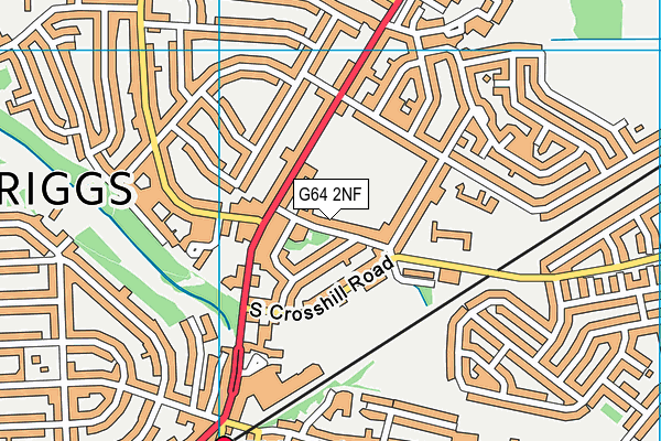 G64 2NF map - OS VectorMap District (Ordnance Survey)