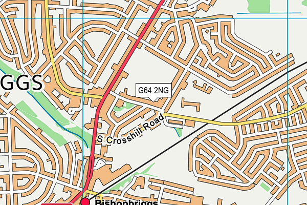 G64 2NG map - OS VectorMap District (Ordnance Survey)