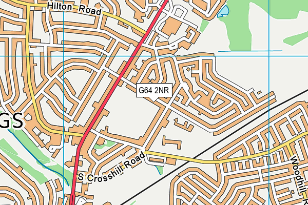 G64 2NR map - OS VectorMap District (Ordnance Survey)