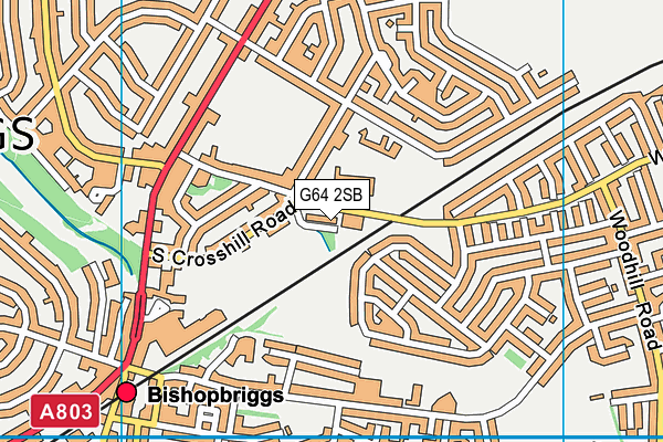 G64 2SB map - OS VectorMap District (Ordnance Survey)