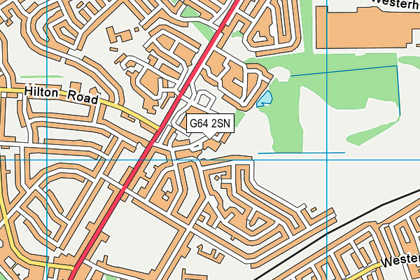 G64 2SN map - OS VectorMap District (Ordnance Survey)