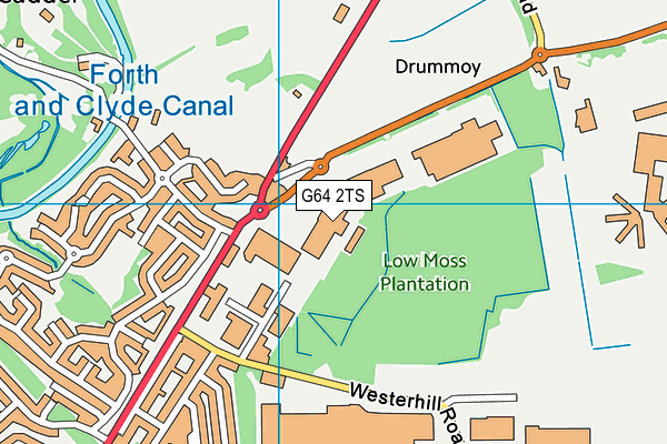 G64 2TS map - OS VectorMap District (Ordnance Survey)