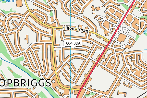 G64 3DA map - OS VectorMap District (Ordnance Survey)