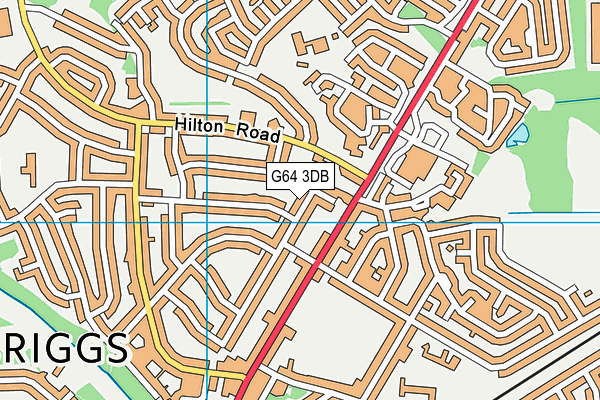 G64 3DB map - OS VectorMap District (Ordnance Survey)