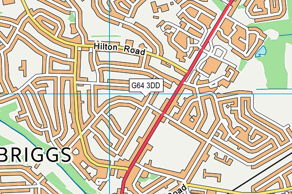 G64 3DD map - OS VectorMap District (Ordnance Survey)