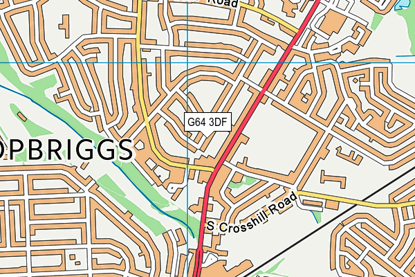 G64 3DF map - OS VectorMap District (Ordnance Survey)