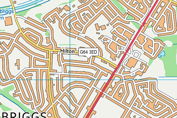 G64 3ED map - OS VectorMap District (Ordnance Survey)