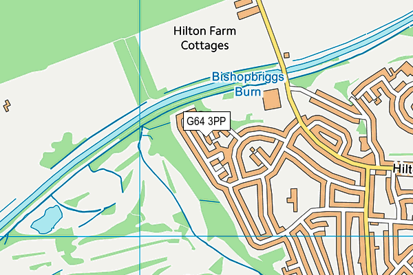 G64 3PP map - OS VectorMap District (Ordnance Survey)