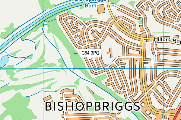 G64 3PQ map - OS VectorMap District (Ordnance Survey)