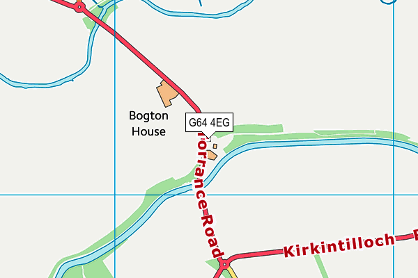 G64 4EG map - OS VectorMap District (Ordnance Survey)