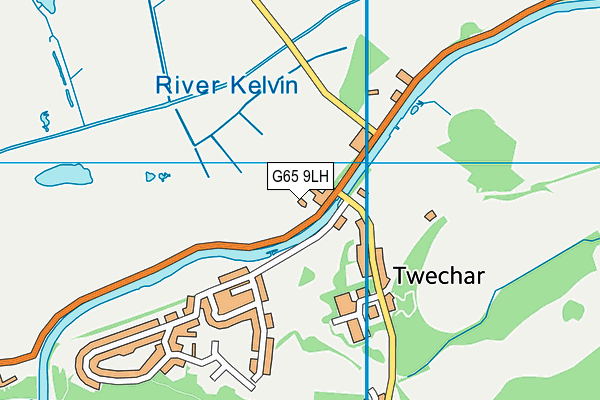 G65 9LH map - OS VectorMap District (Ordnance Survey)