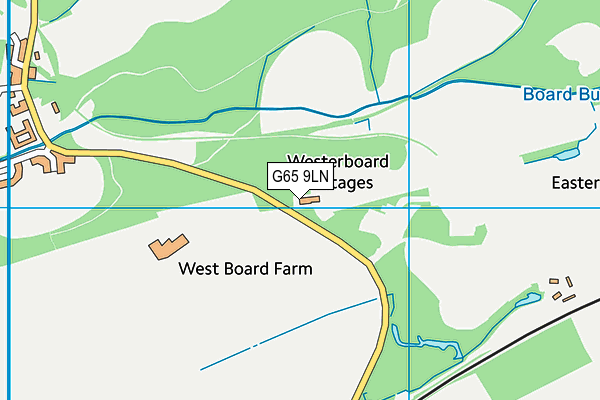 G65 9LN map - OS VectorMap District (Ordnance Survey)