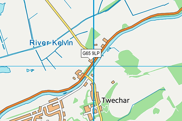 G65 9LP map - OS VectorMap District (Ordnance Survey)