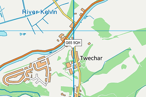 G65 9QH map - OS VectorMap District (Ordnance Survey)