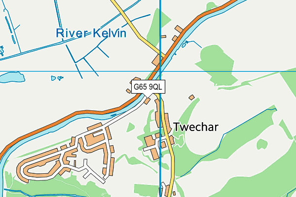 G65 9QL map - OS VectorMap District (Ordnance Survey)