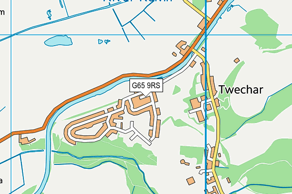 G65 9RS map - OS VectorMap District (Ordnance Survey)