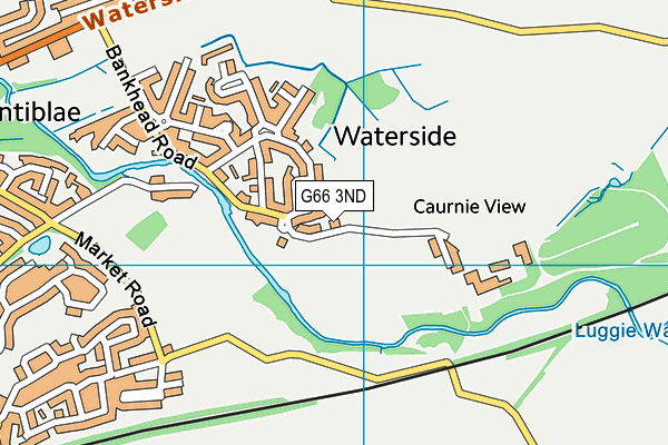 G66 3ND map - OS VectorMap District (Ordnance Survey)