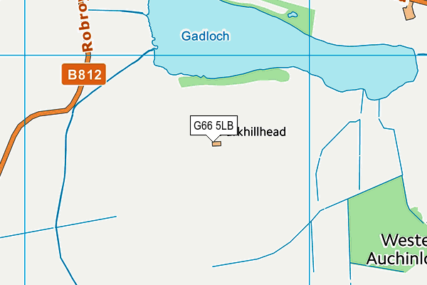 G66 5LB map - OS VectorMap District (Ordnance Survey)