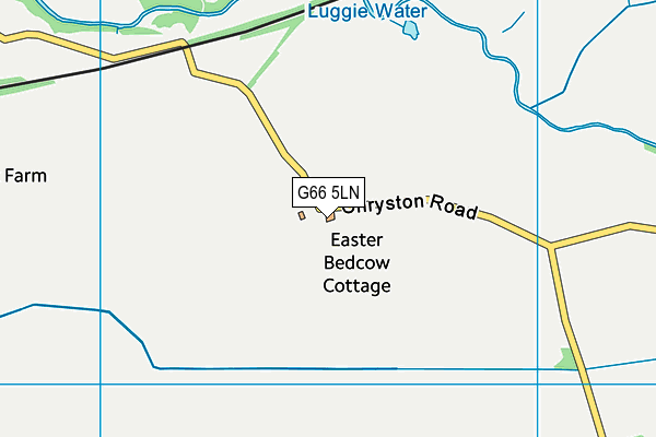 G66 5LN map - OS VectorMap District (Ordnance Survey)