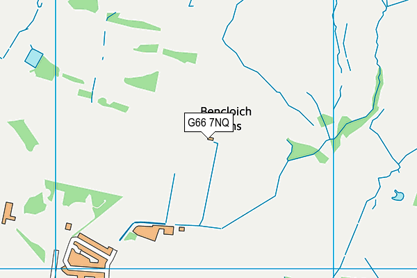 G66 7NQ map - OS VectorMap District (Ordnance Survey)