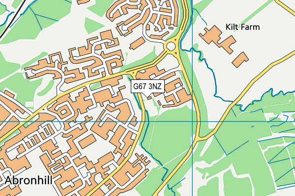 G67 3NZ map - OS VectorMap District (Ordnance Survey)