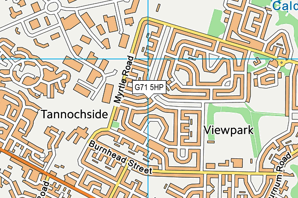 G71 5HP map - OS VectorMap District (Ordnance Survey)