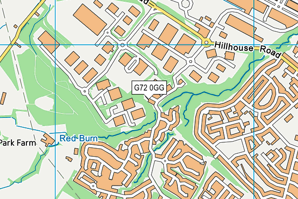 G72 0GG map - OS VectorMap District (Ordnance Survey)