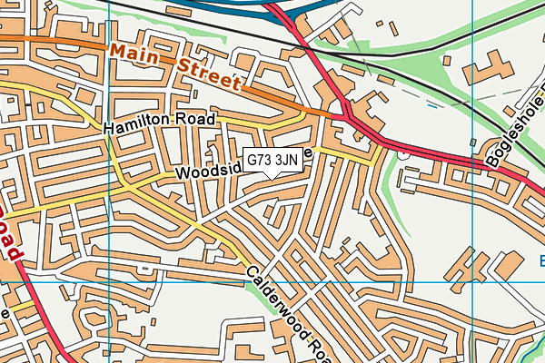 G73 3JN map - OS VectorMap District (Ordnance Survey)