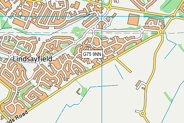 G75 9NN map - OS VectorMap District (Ordnance Survey)