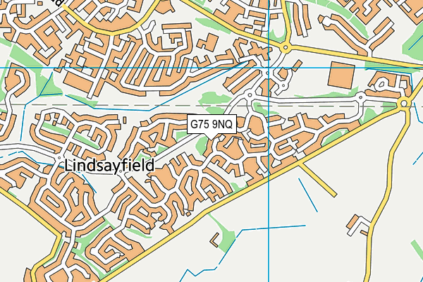 G75 9NQ map - OS VectorMap District (Ordnance Survey)