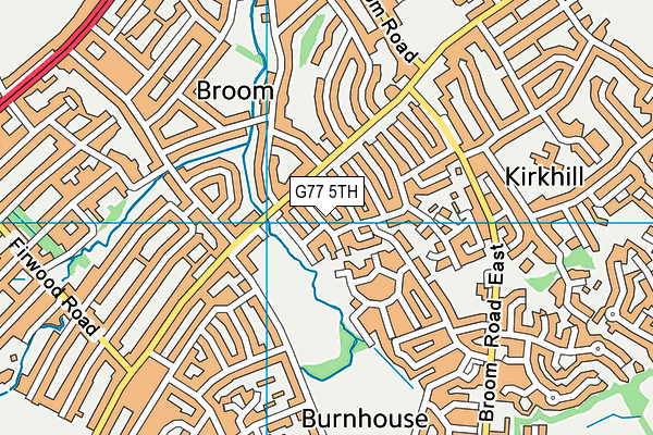 G77 5TH map - OS VectorMap District (Ordnance Survey)