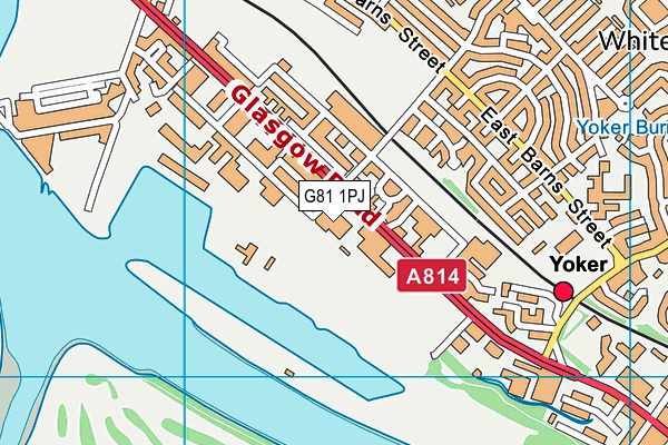 G81 1PJ map - OS VectorMap District (Ordnance Survey)