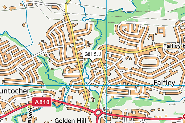 G81 5JJ map - OS VectorMap District (Ordnance Survey)