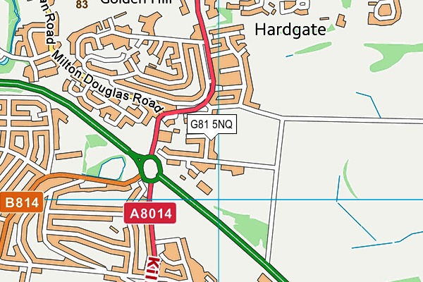 G81 5NQ map - OS VectorMap District (Ordnance Survey)