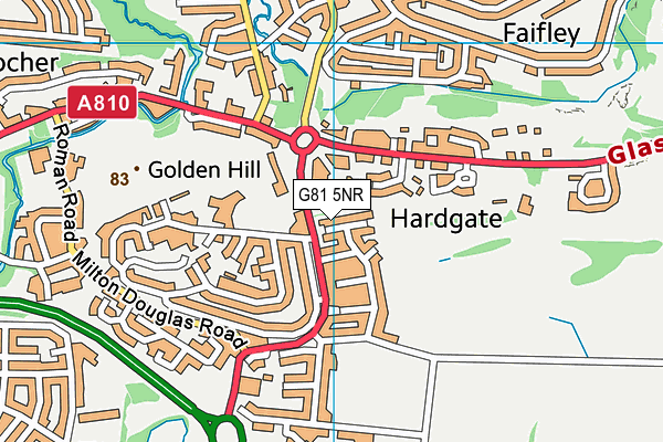 G81 5NR map - OS VectorMap District (Ordnance Survey)