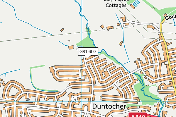 G81 6LG map - OS VectorMap District (Ordnance Survey)