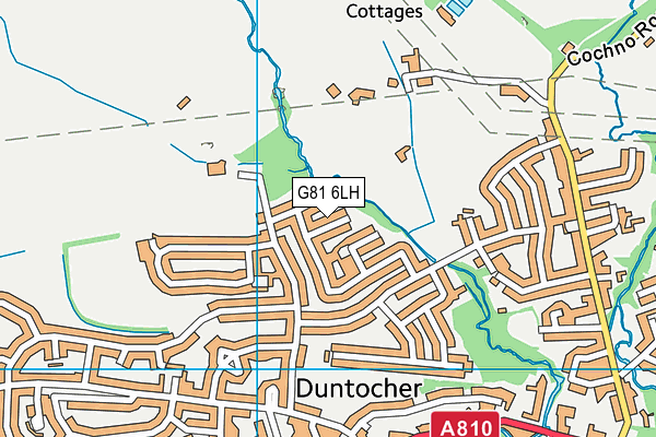 G81 6LH map - OS VectorMap District (Ordnance Survey)