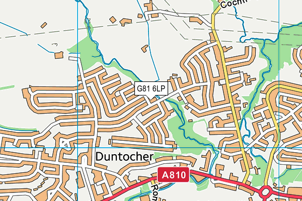 G81 6LP map - OS VectorMap District (Ordnance Survey)